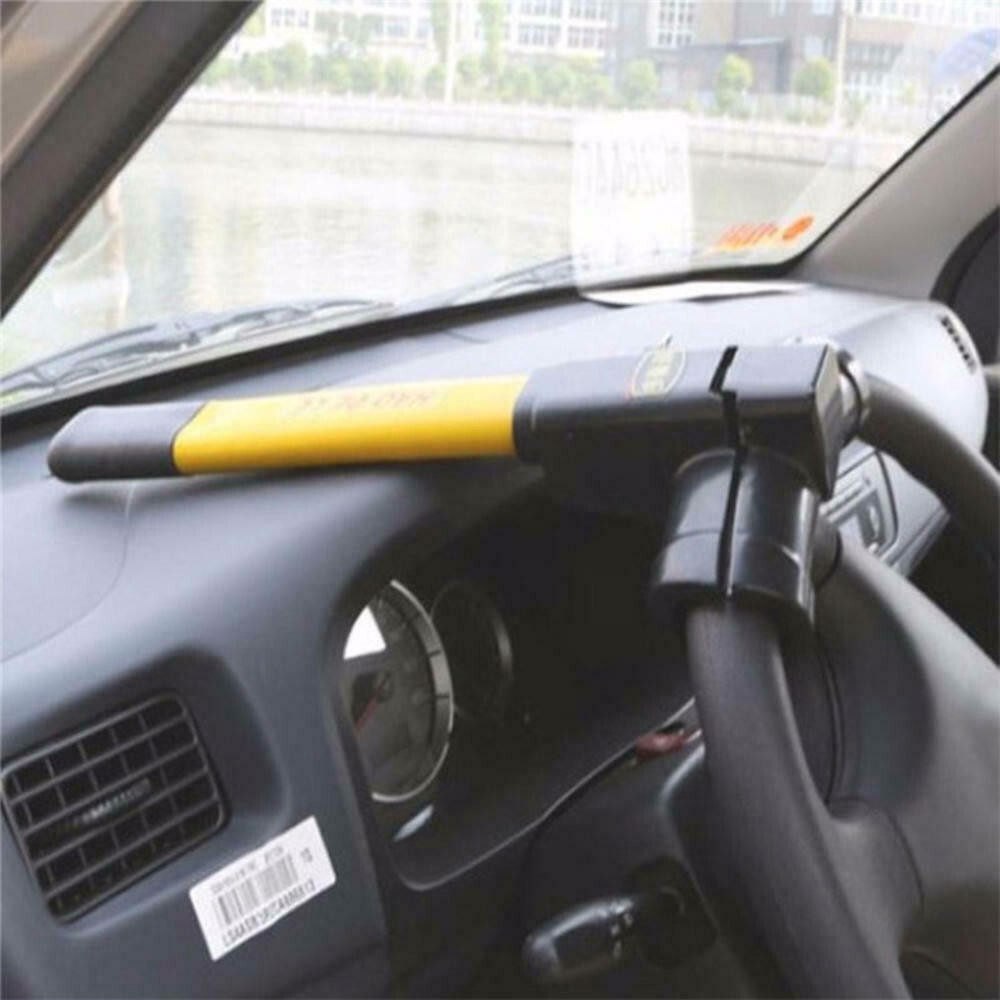 Steering Wheel Lock Anti-Theft Security System Car Truck SUV Auto Club Universal
