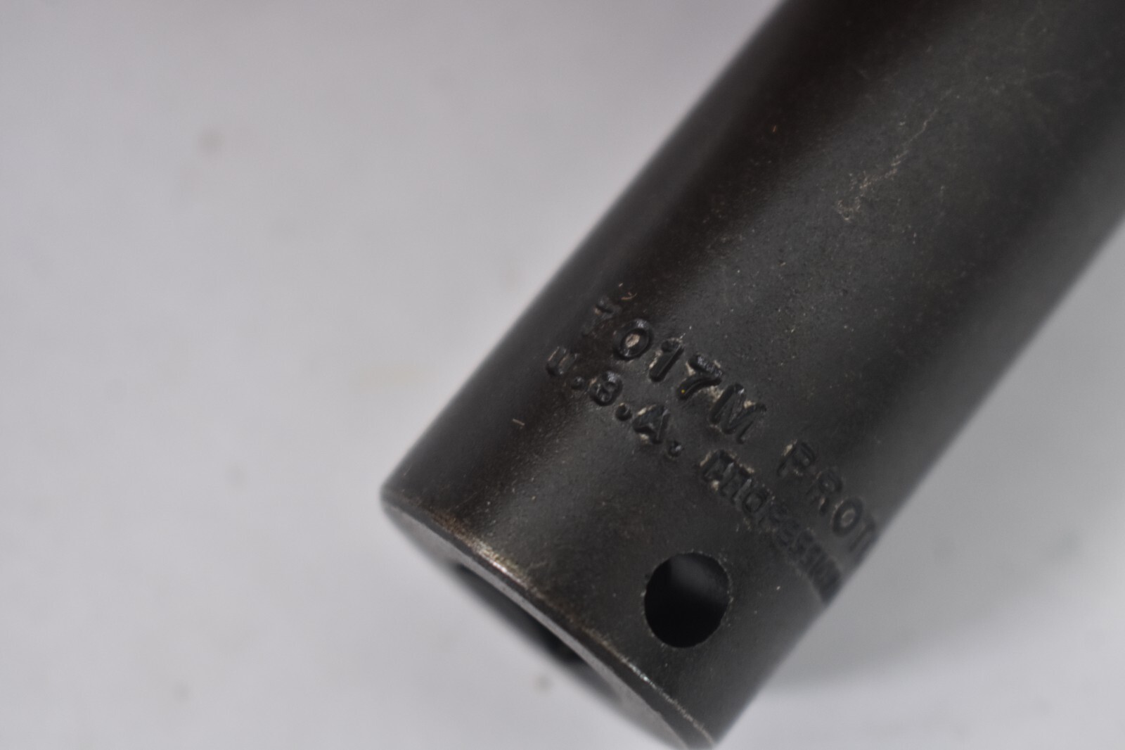 Proto Professional Black Oxide Finish Socket Tool Genuine OEM 7017M 17mm