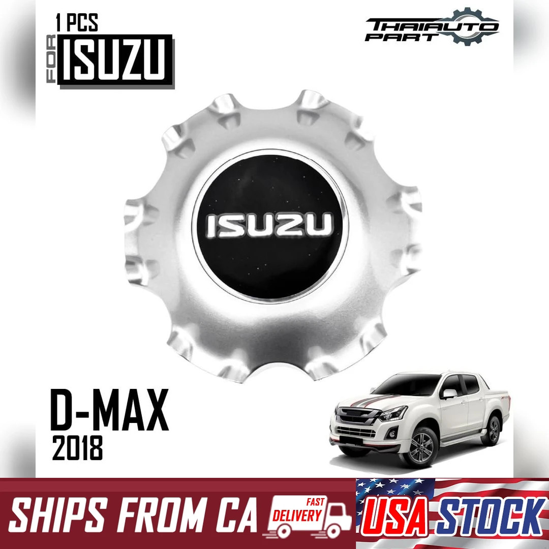 FIT ISUZU DMAX MU-X SUV PICKUP UTE 2016-18 WHEEL CENTER CAP SILVER COVER