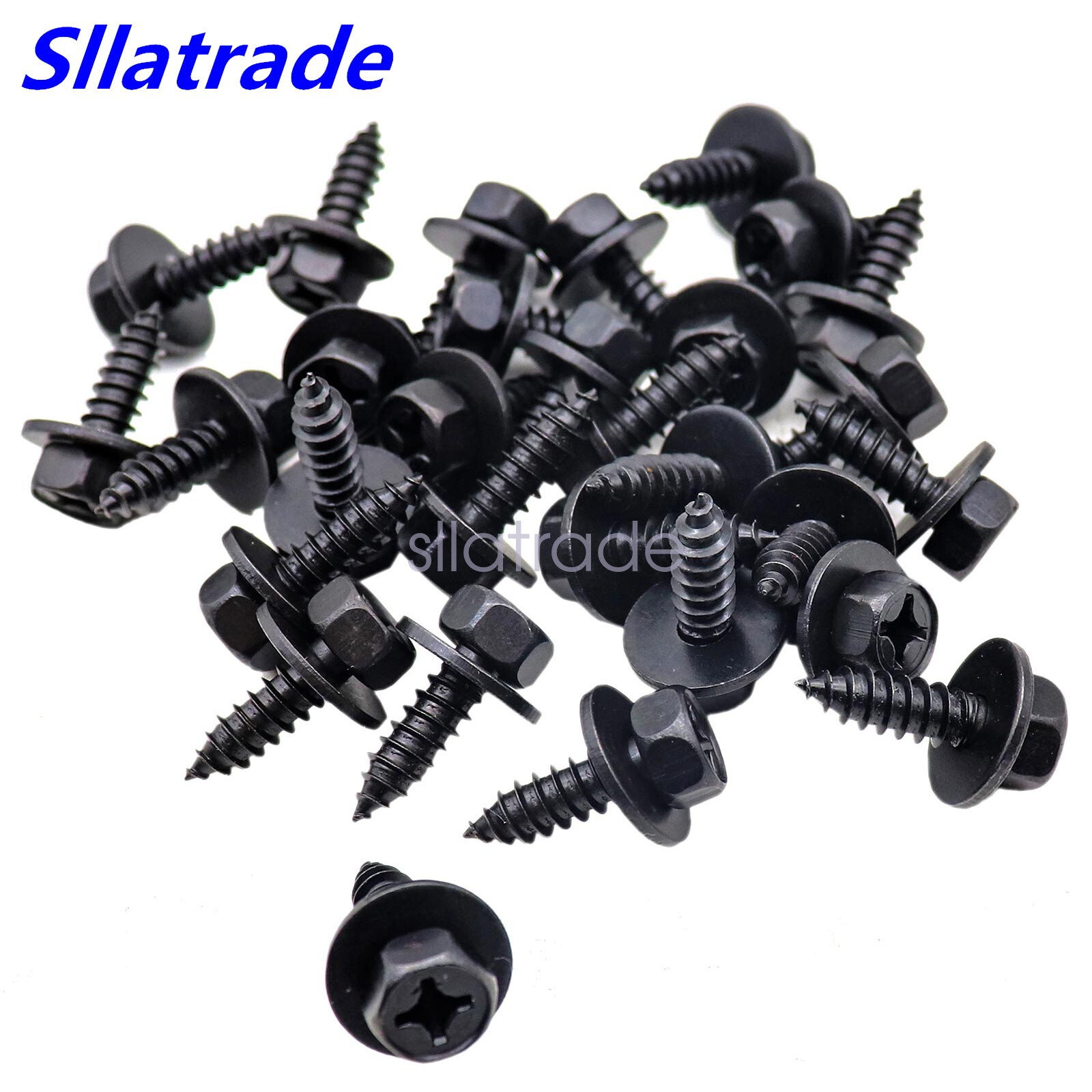 30pcs Screw Bolt Retainer Fender Liner Under Cover Screw For Toyota 90159-60498