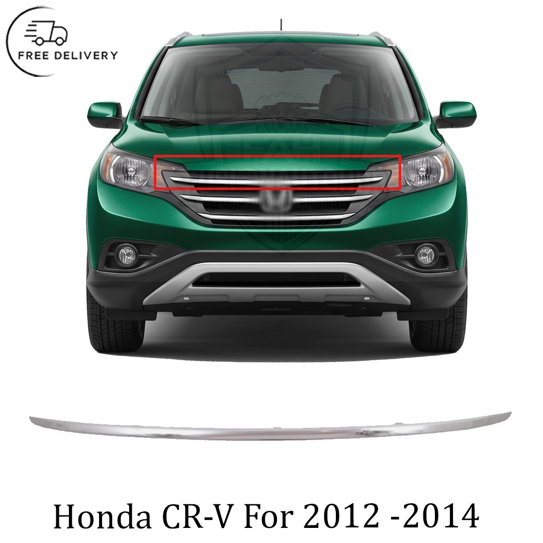 New Grille Trim Molding Upper Chrome Honda CR-V For 2012 -2014 HO1217107