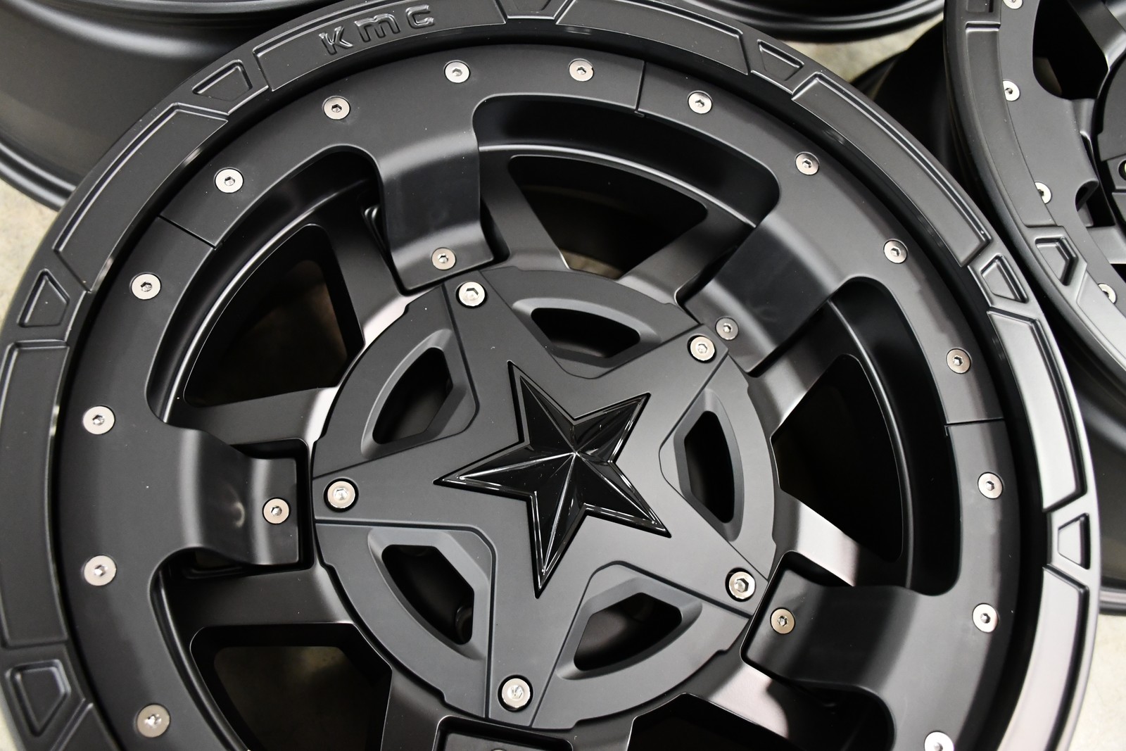 Set 4 XD XD827 Rockstar III 17×8 6×135 6×5.5 Matte Black Wheels 17″ 20mm Rims