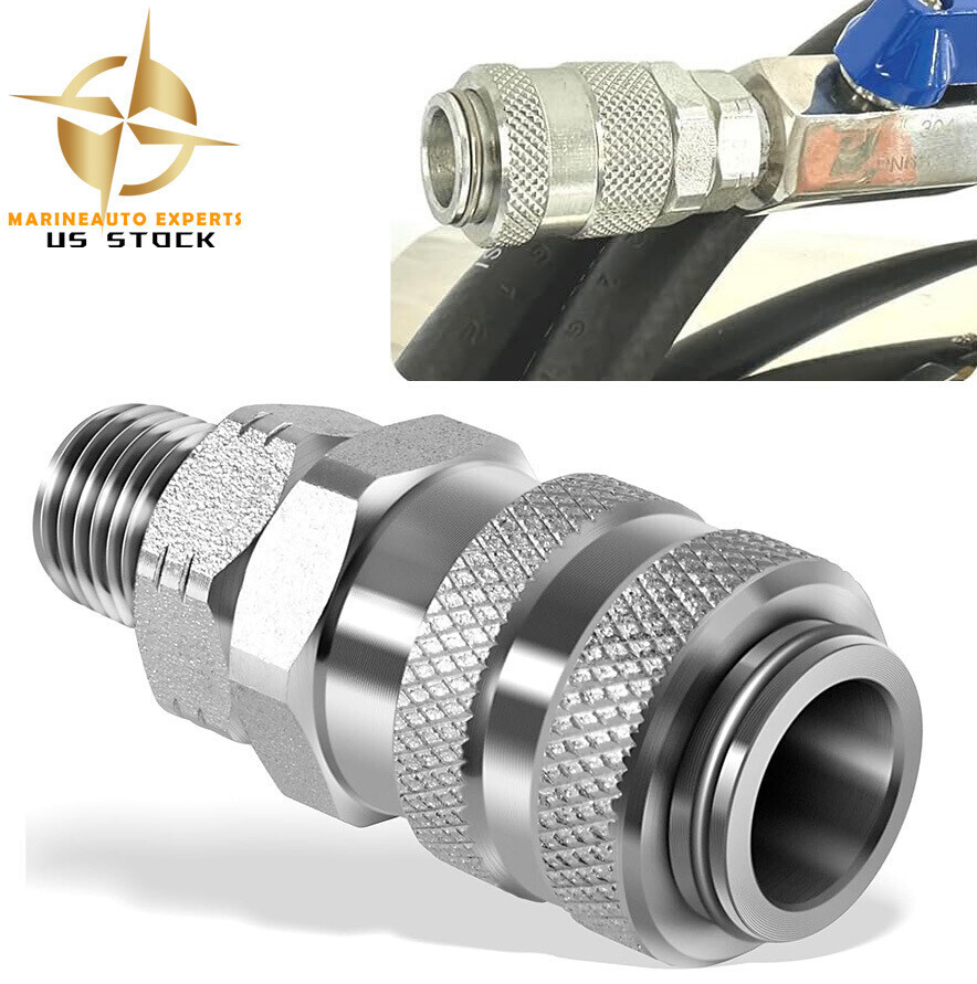 for OTC 5869-1 & J-47912-QC Fuel System Coupler Fitting for Detroit Diesel S60