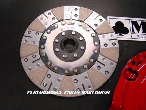 McLEOD RXT TWIN DISC CLUTCH 1000-HP; 79-95 MUSTANG 5.0 & 96-00 4.6, 26-SPLINE