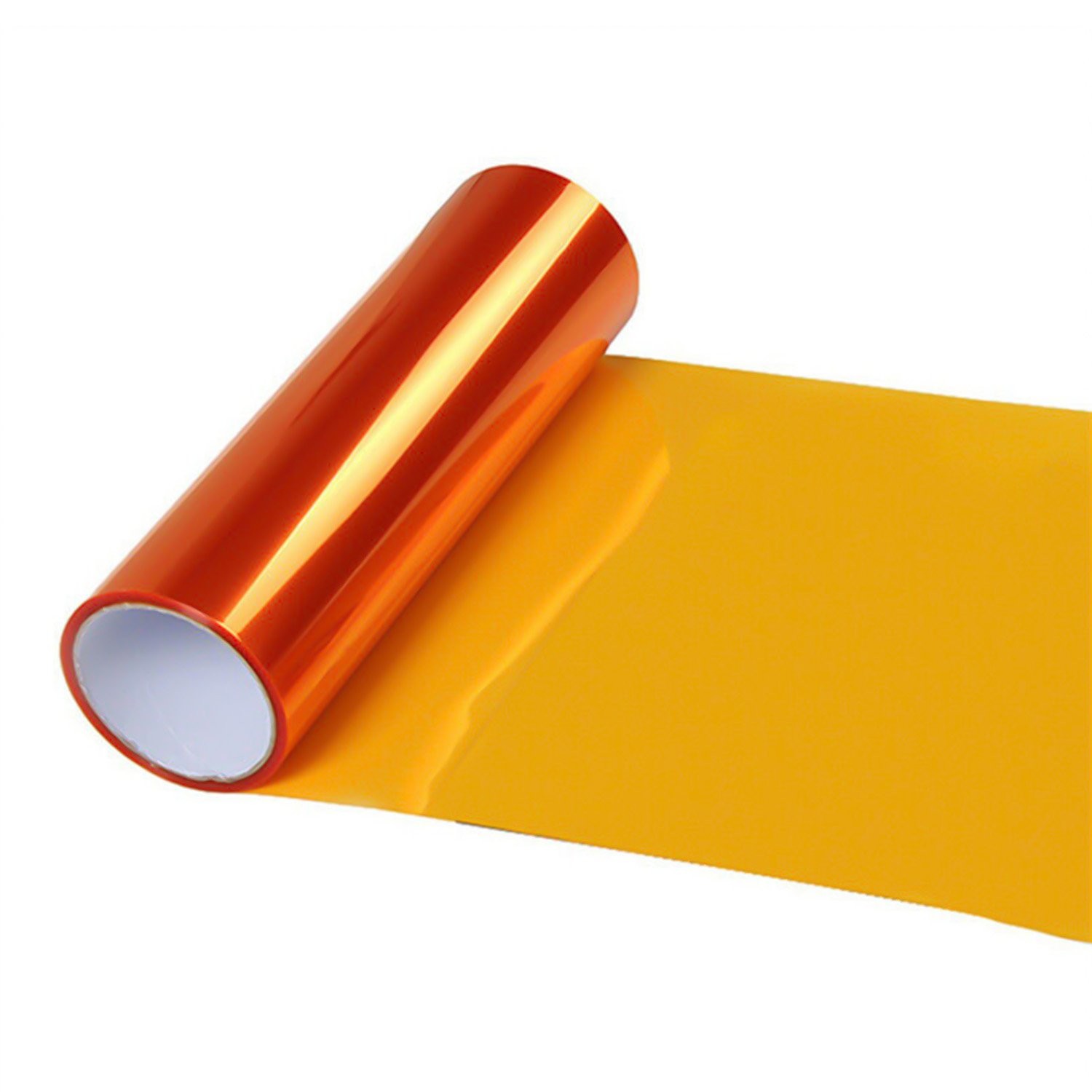 Amber orange Premium Headlight Taillight Fog Light Tint Film Vinyl Sticker Wrap