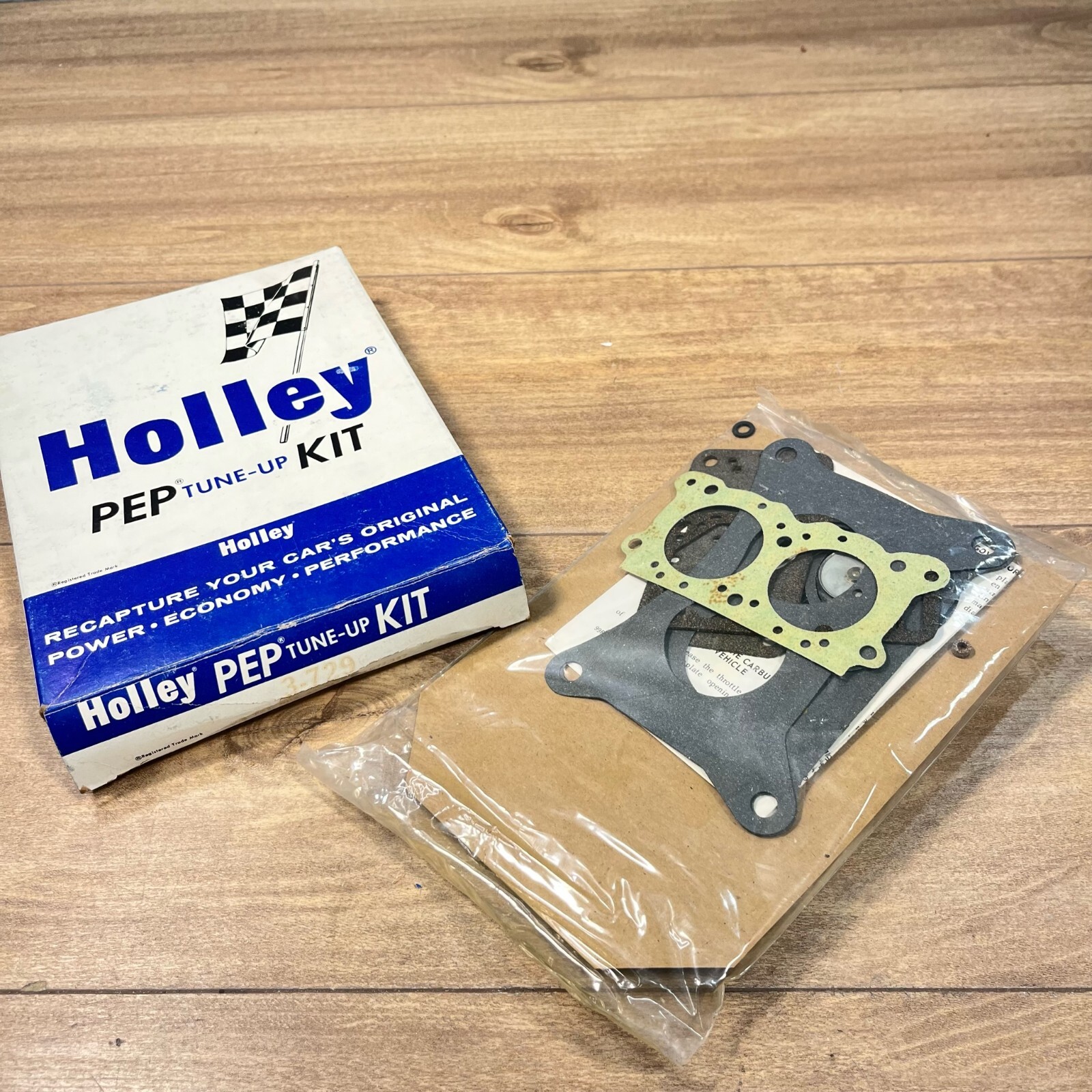 Holley Carburetor PEP Tune-Up Kit / 3-729 / Holley 2-BBL / 73-74 77-78 Ford