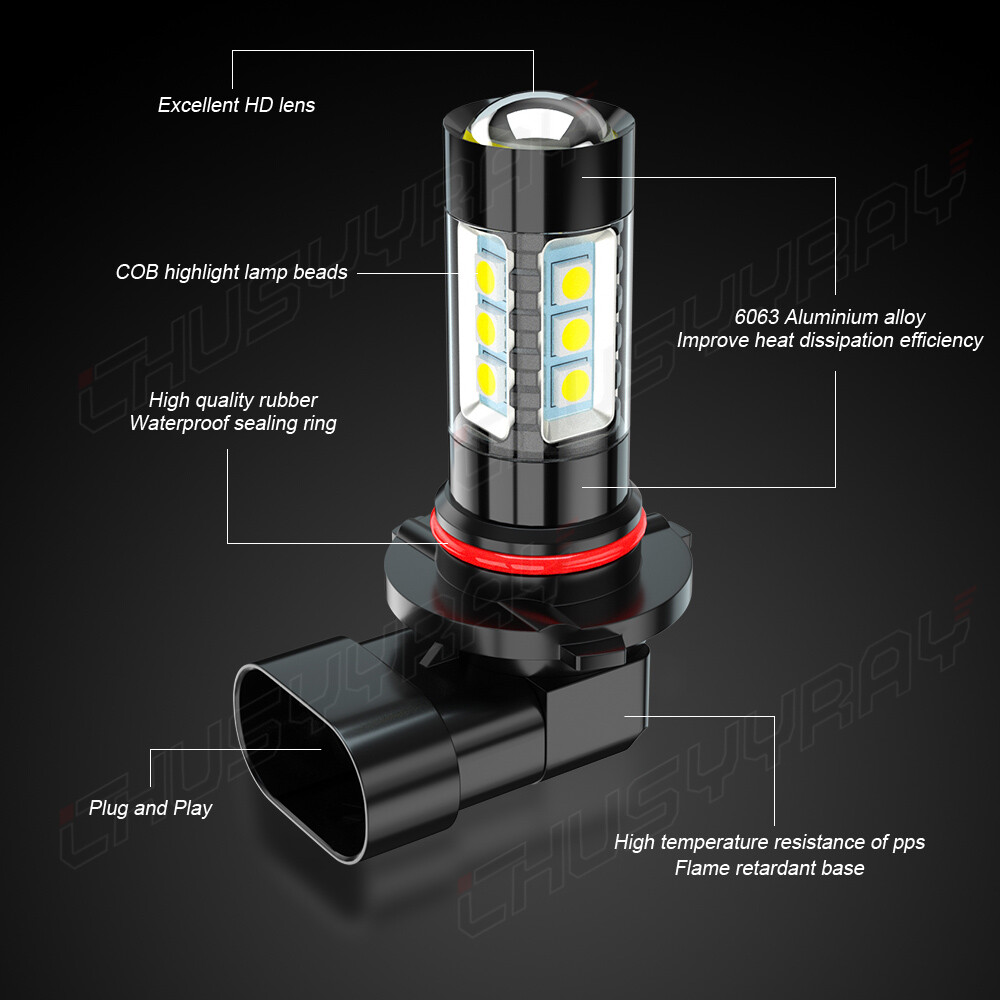 FIT Mercury Montego 2005-2007 faros LED HID Luz de cruce/alta + luz antiniebla