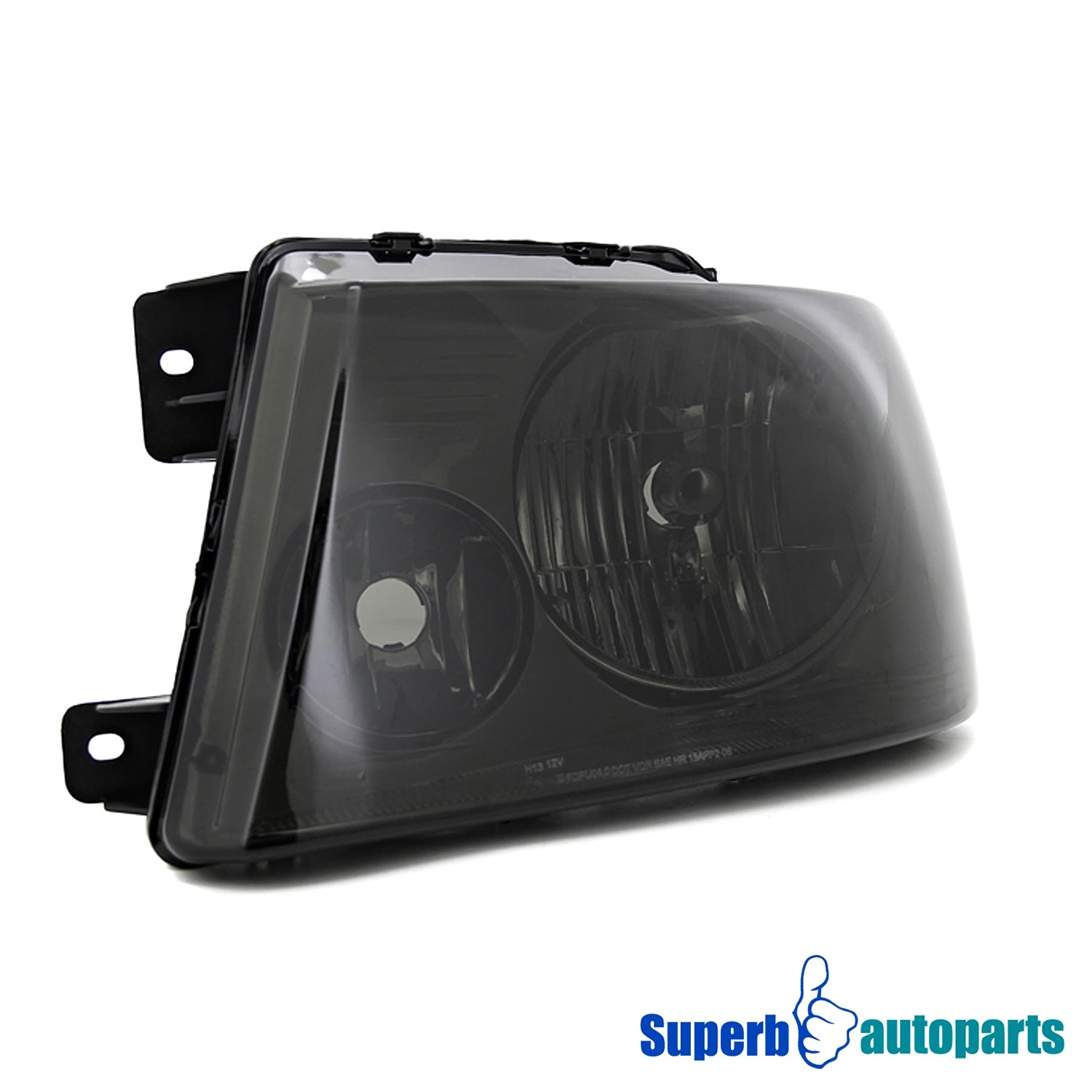 Fits 2004-2008 Ford F150 06-08 Lincoln Mark LT Truck Smoke Headlights Head Lamps