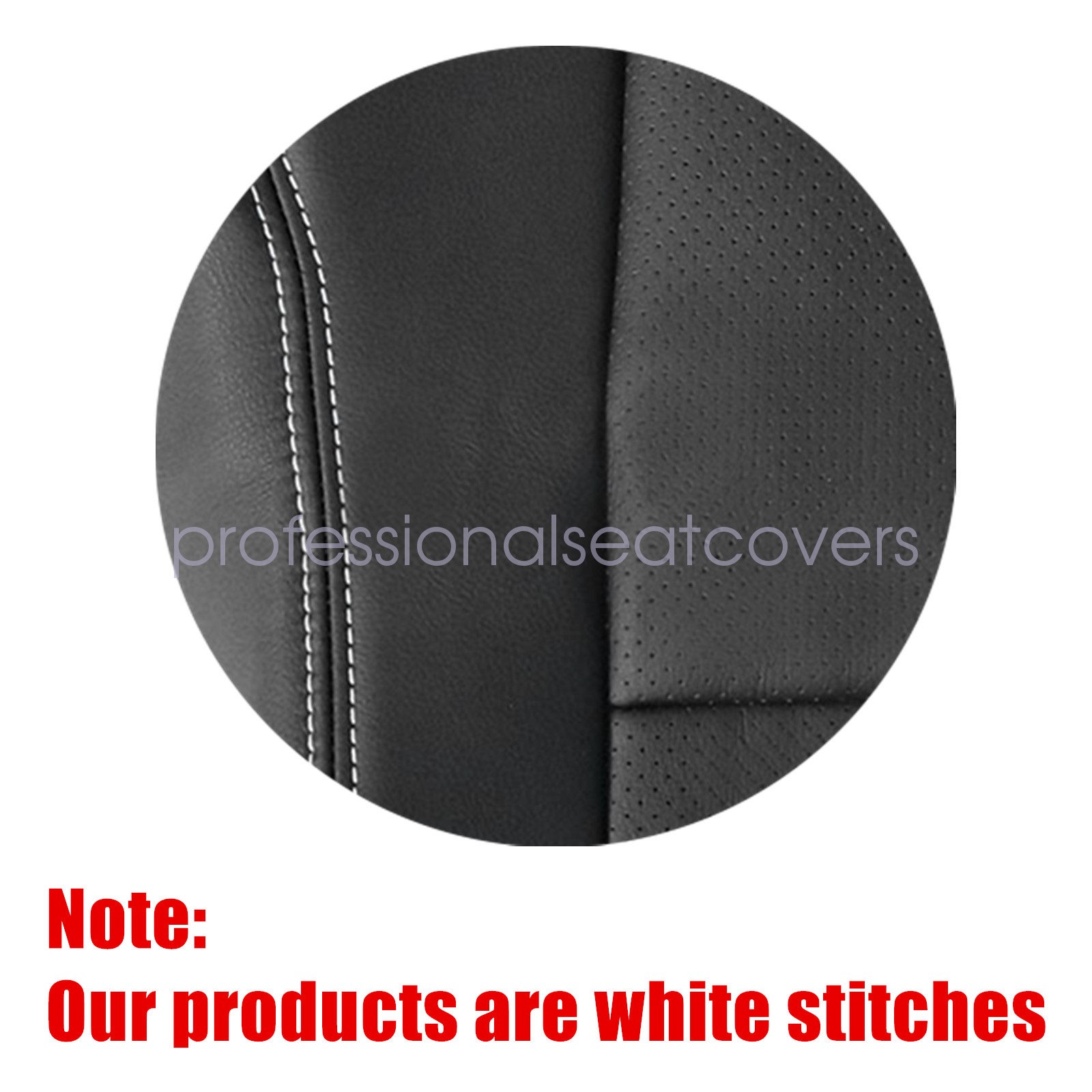 2011-2019 Fits Dodge Grand Caravan Vinyl Seat Cover Driver Side Bottom Black
