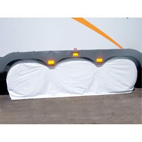 ADCO 3983 TRIPLE AXLE TRAILER STANDARD TYRE GARD 27″-29″ WHITE