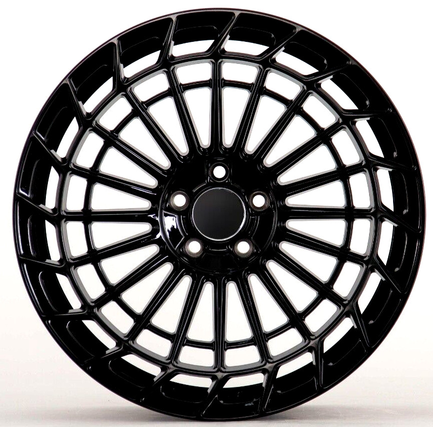 Set of 4 Gloss Black 20×8.5/9.5″ Wheels Fit BMW 325 328 335 428 Z4 +35 5×120