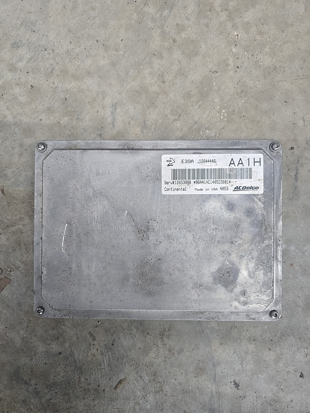 12644446 GM ELECTRONIC CONTROL MODULE