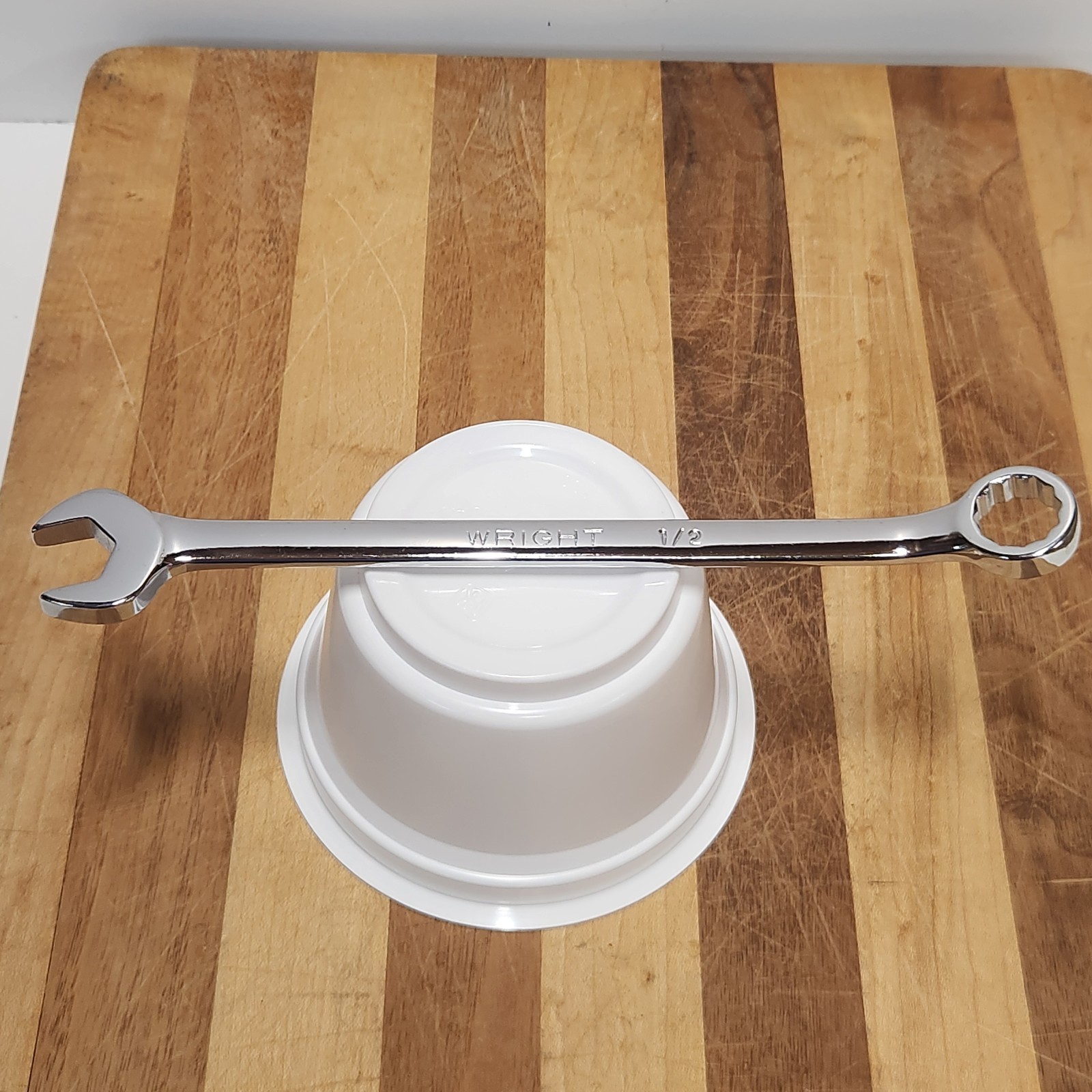 Wright Tool 1216 1/2 Inch Combination Wrench 12 pt Made in USA Military surplus