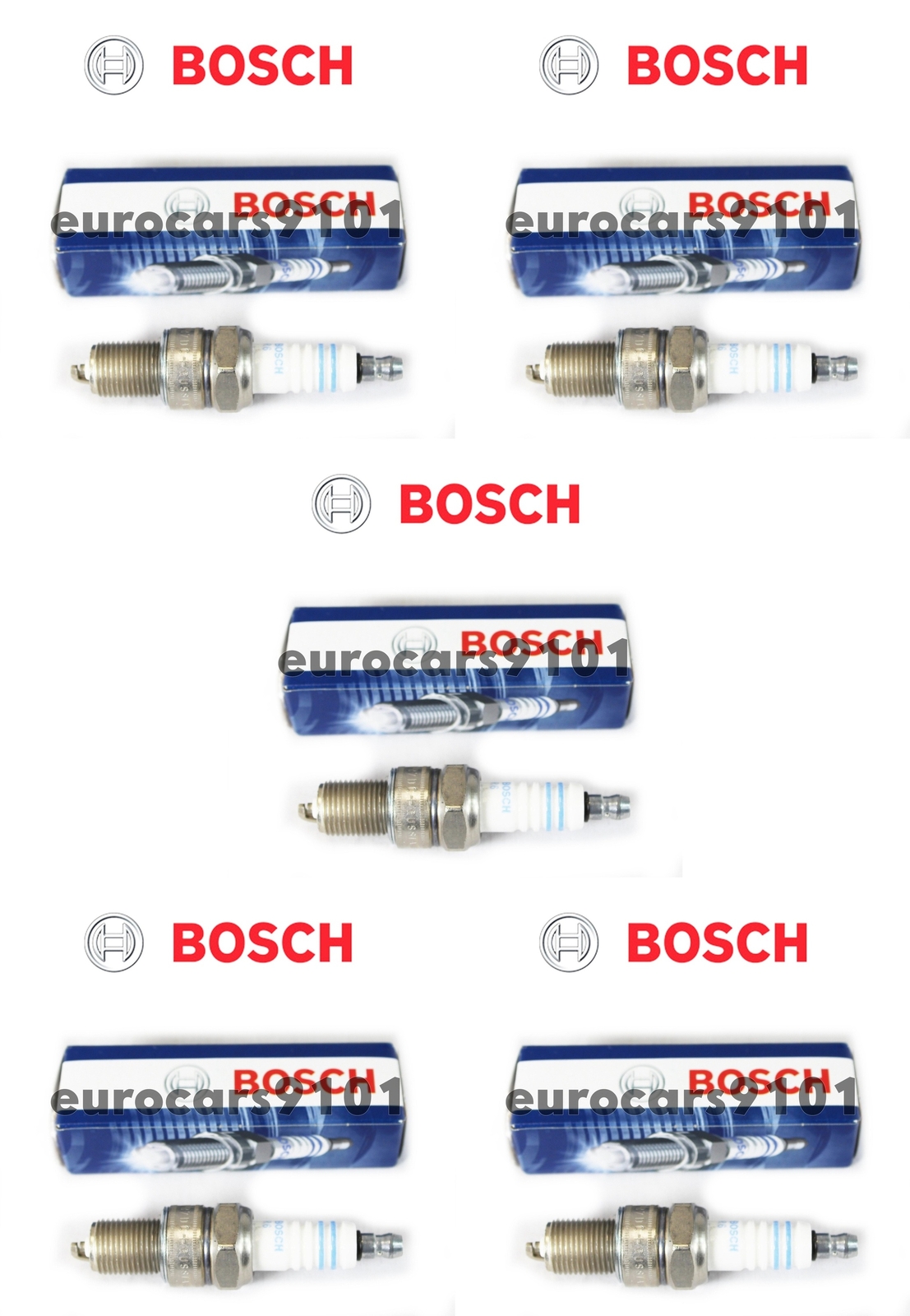 Volkswagen Rabbit Bosch Spark Plugs 7900 7900 Set of 5