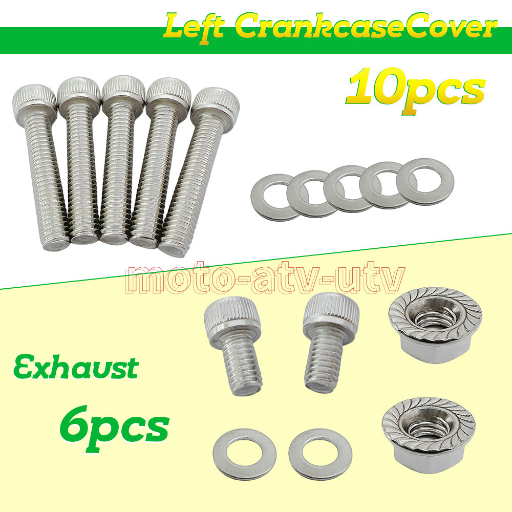 88PCS Stainless Steel Engine Bolt Screws Kit Set for YAMAHA BLASTER YFS200 88-06