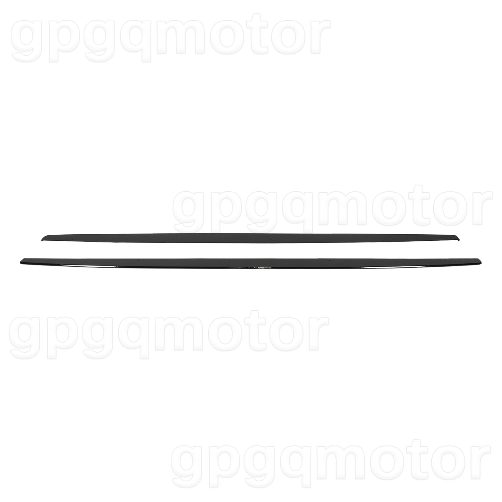 For BMW 1-SERIES M E81 E82 E87 E88 2007-2013 MP Style Black Side Skirt Extension