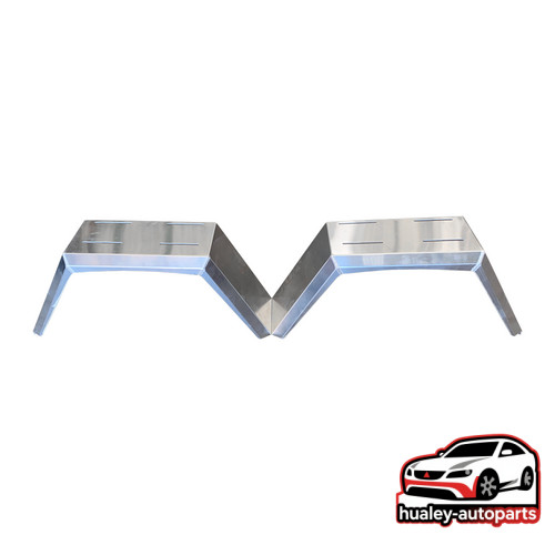Pair Smooth Flat Top Aluminum Boat Trailer Fenders 10″x43.3″x17.35″
