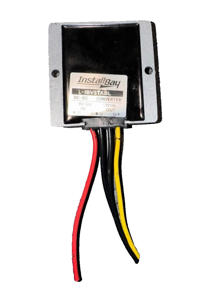 INSTALL BAY DC / DC VOLTAGE 10AMP STABILIZER USED P/N L-IBVSTABL
