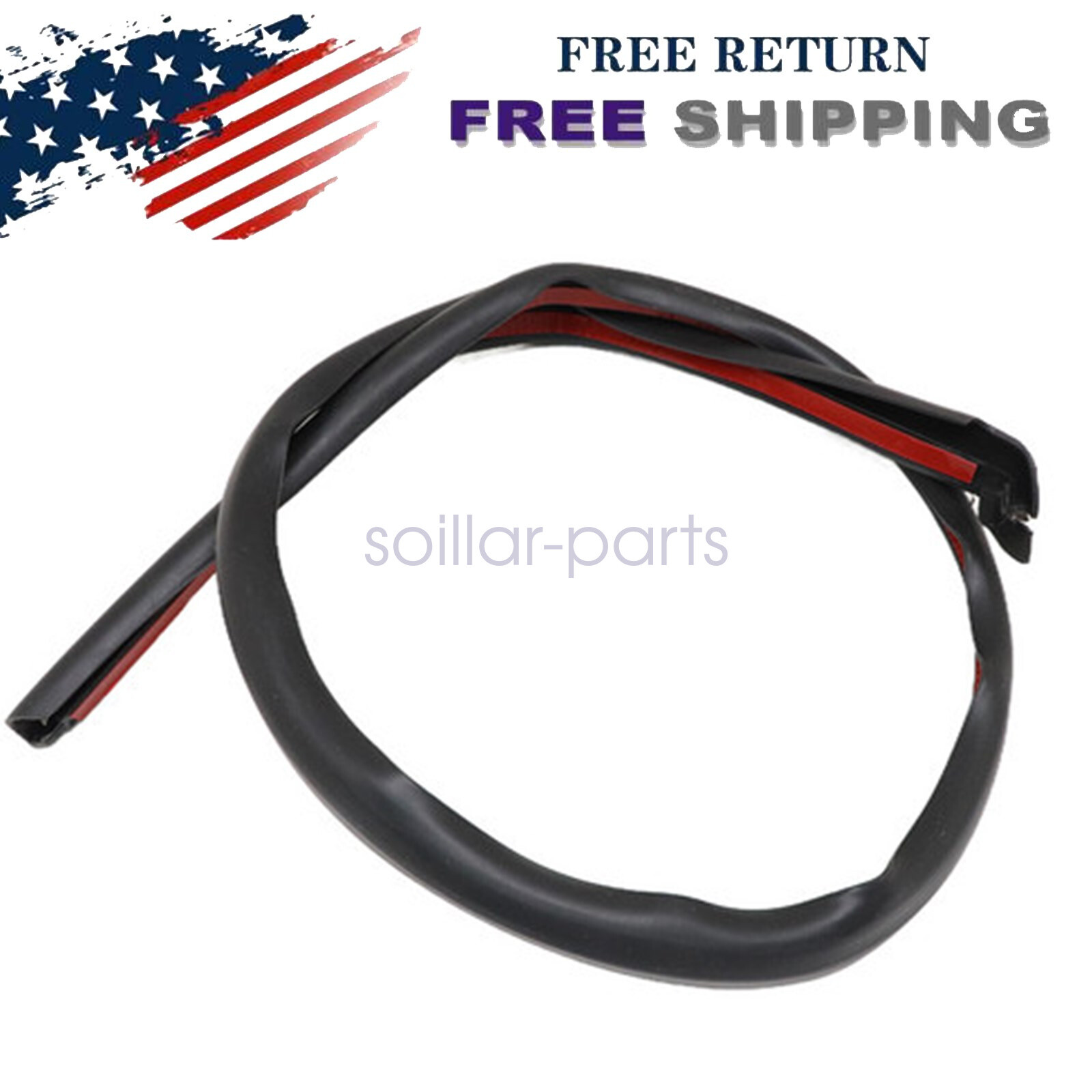 Right Forward/Rear Right Door Seal 51767318510 For 2014 2015-2018 BMW X5