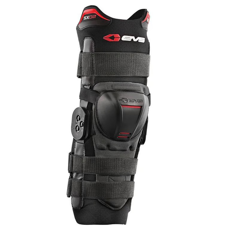 EVS SX02 Knee Brace (Black, Large) LG SX02-20K-L 663-1025L