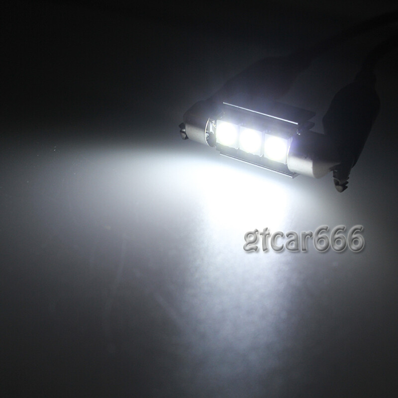6Pcs Super White Interior LED Lights Bulb Package Kit For Infiniti G20 1999-2002