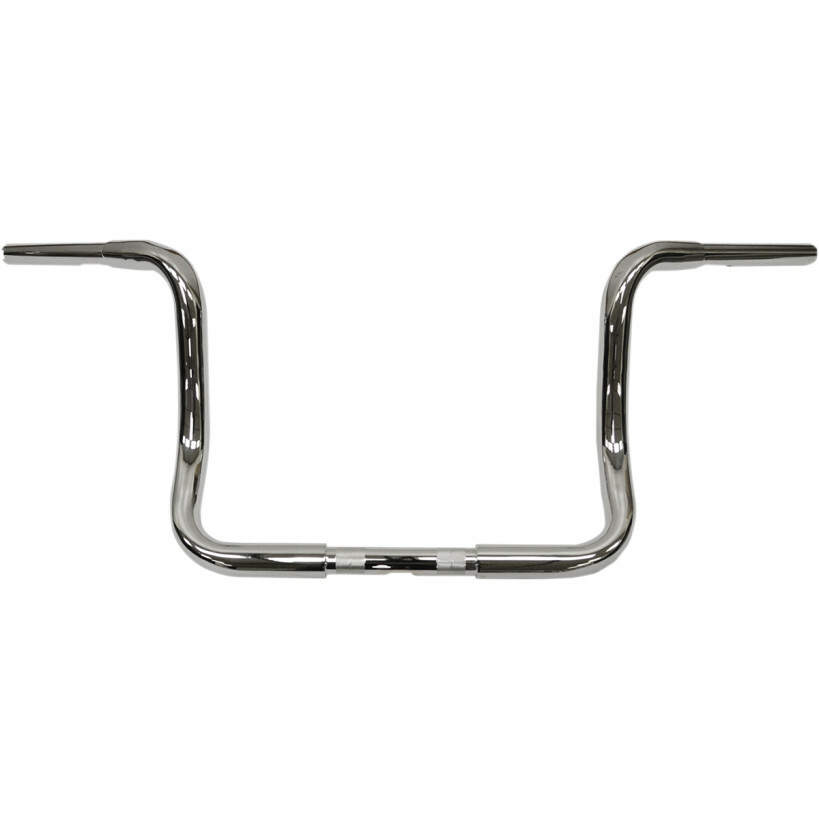 La Choppers Chrome 10″ 1-1/4″ Ape Hanger Bagger Handlebars for Harley FLH/X