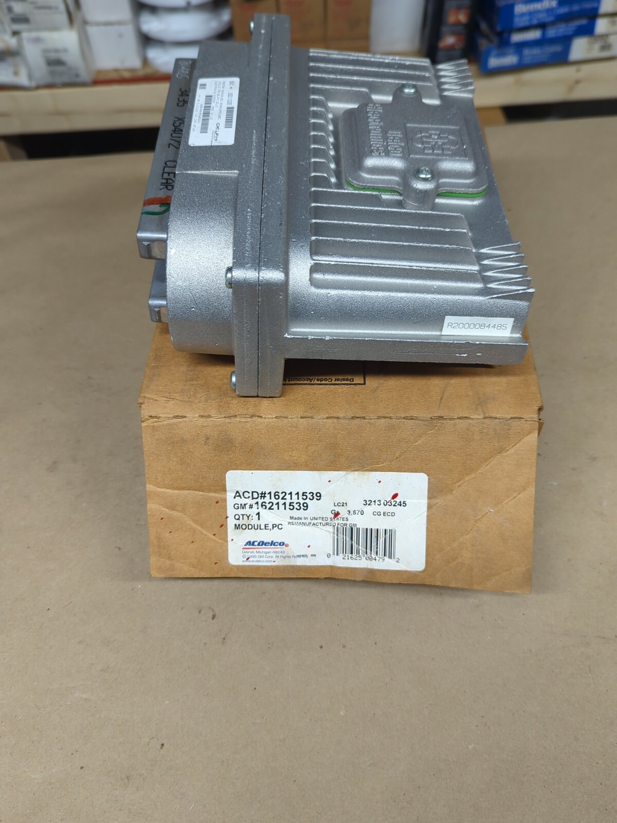 ACDelco GM ECM PCM ECU Engine Control Module Computer 16211539 NOS