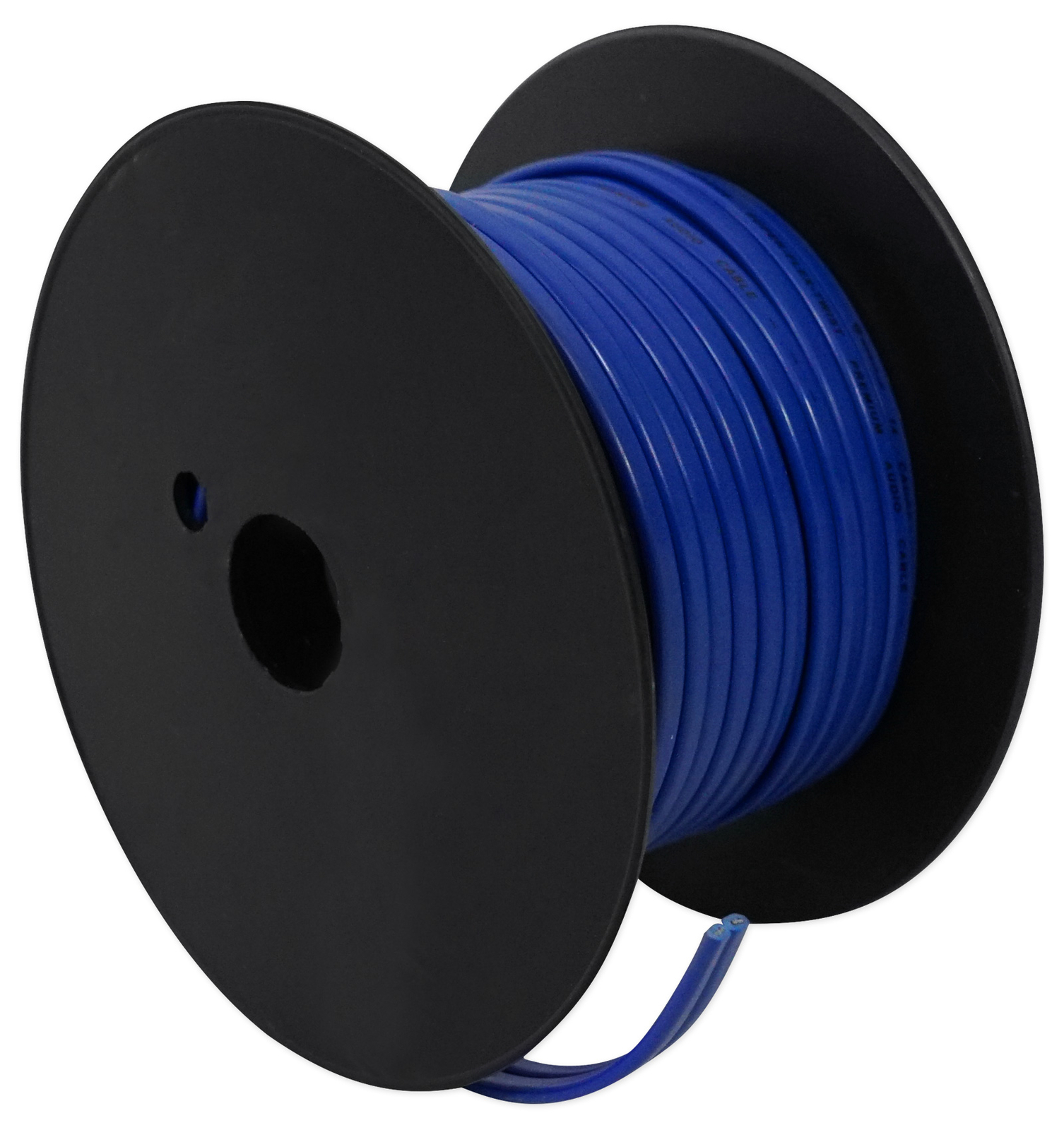 Rockville R14G50MS-BL 50 Foot Spool Marine Waterproof 14 AWG Speaker Wire