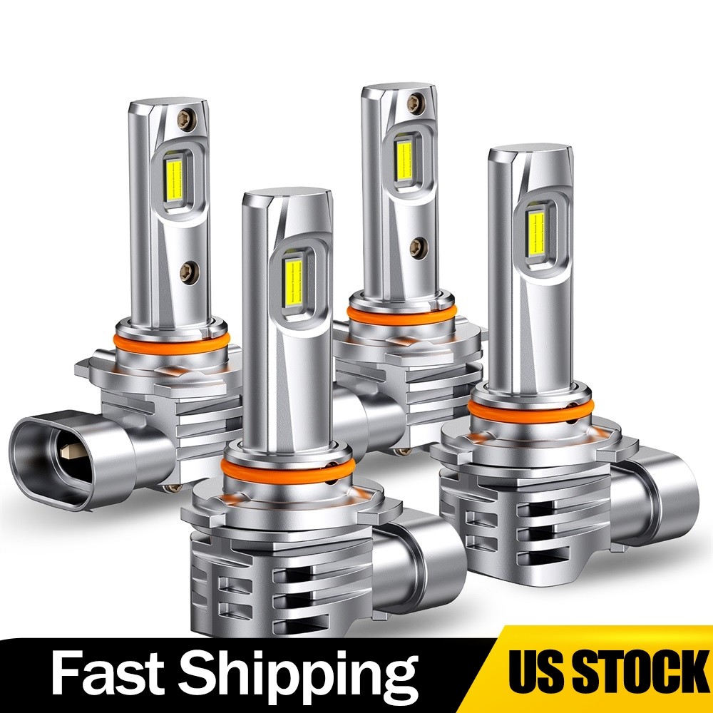 1/2SET 9005/HB3+9006/HB4 LED Headlight Bulb High Low Beam White 32000LM Combo 4