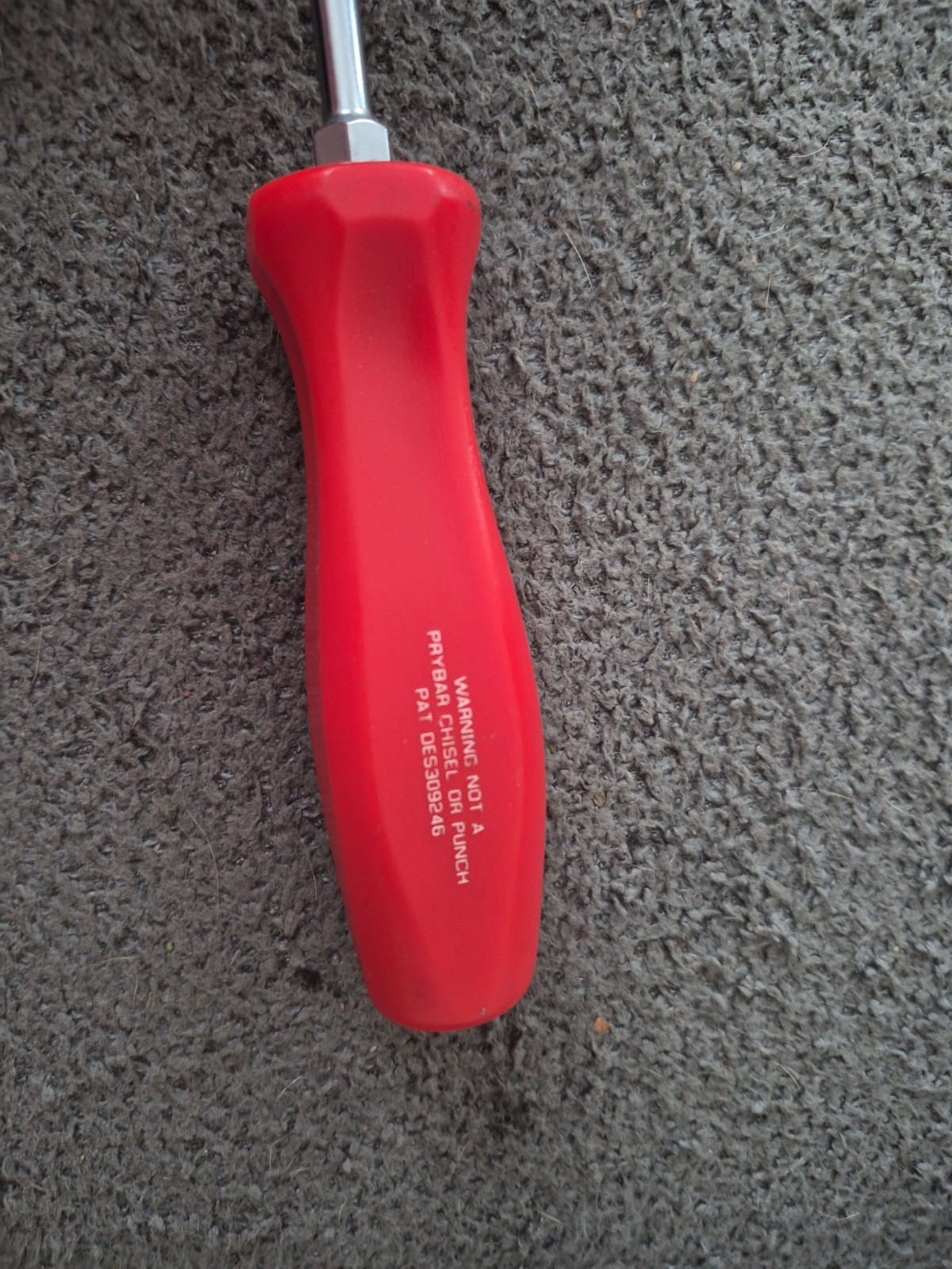Snap-on Tools SDDP82 No. 2 #2 Phillips Screwdrive Red Hard Handle USA