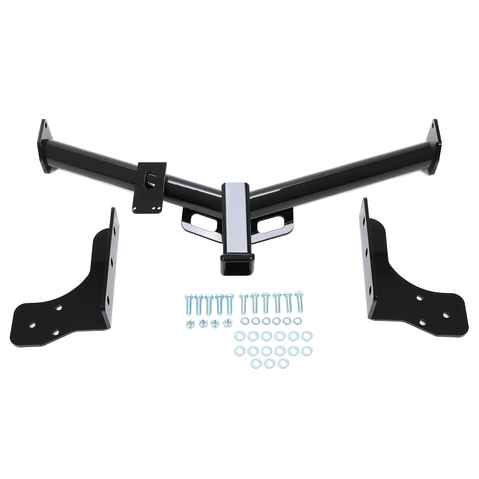 Class 3 Trailer Hitch Receiver Bumper Tow 2″ Black For Toyota RAV4 2006-2018