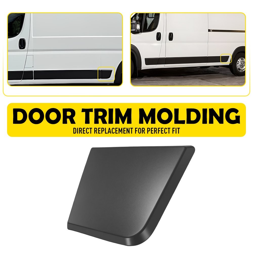 Fits 2014-18 Ram ProMaster 1500-3500 Rear Left Body Molding Trim Gray 1ZT32LAHAA