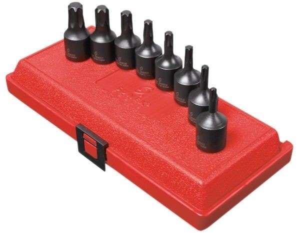 Sunex 8pc 1/2″ Internal Star Impact Sockets Bits Set Tools Drive Male New 2690S