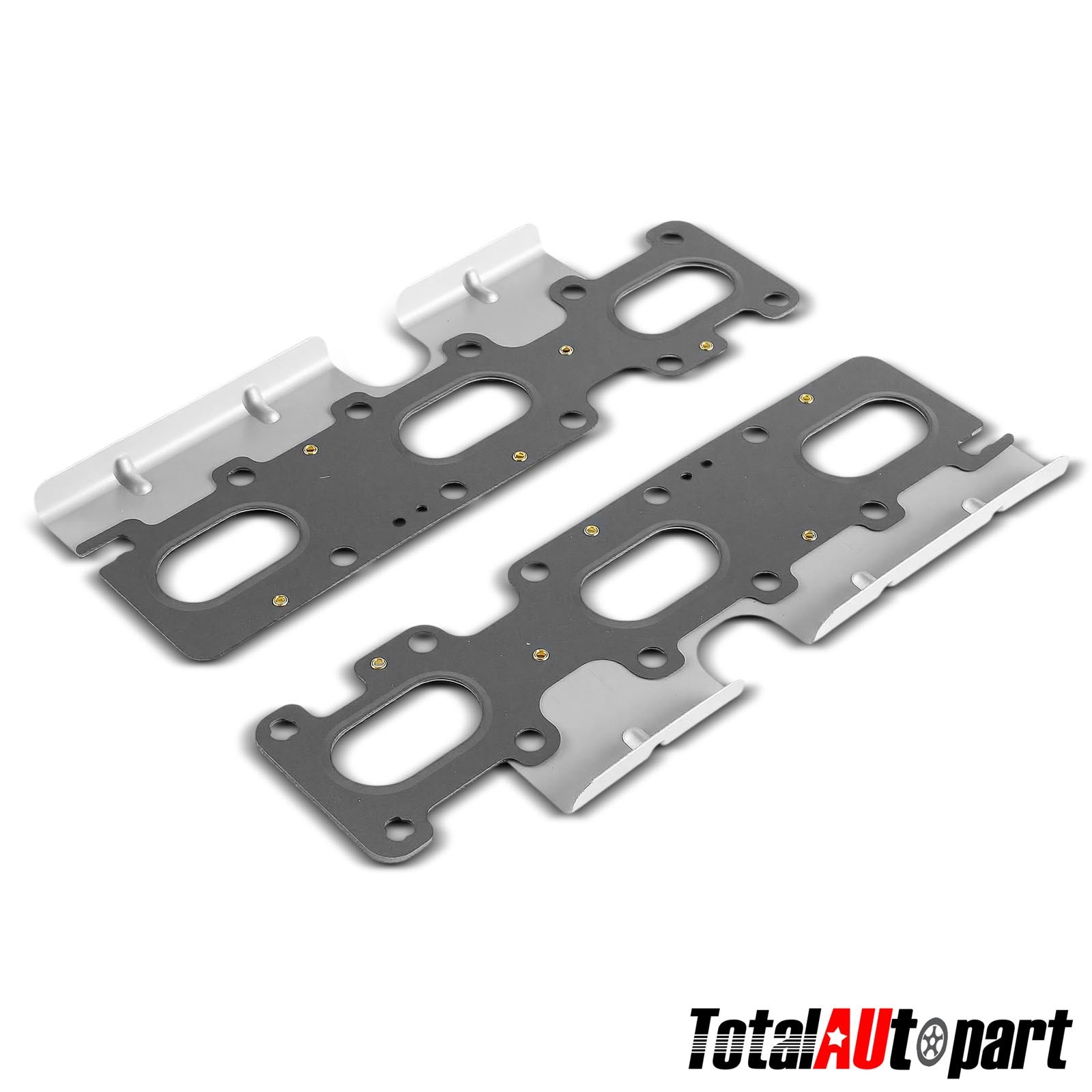 Exhaust Manifold Gasket Set for Ford Fusion 2010 2011 2012 Edge Taurus Mazda 6