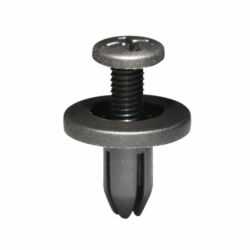 50pcs 6mm Hole Plastic Rivets Fastener Push Clip Auto Retainer Fastener for car