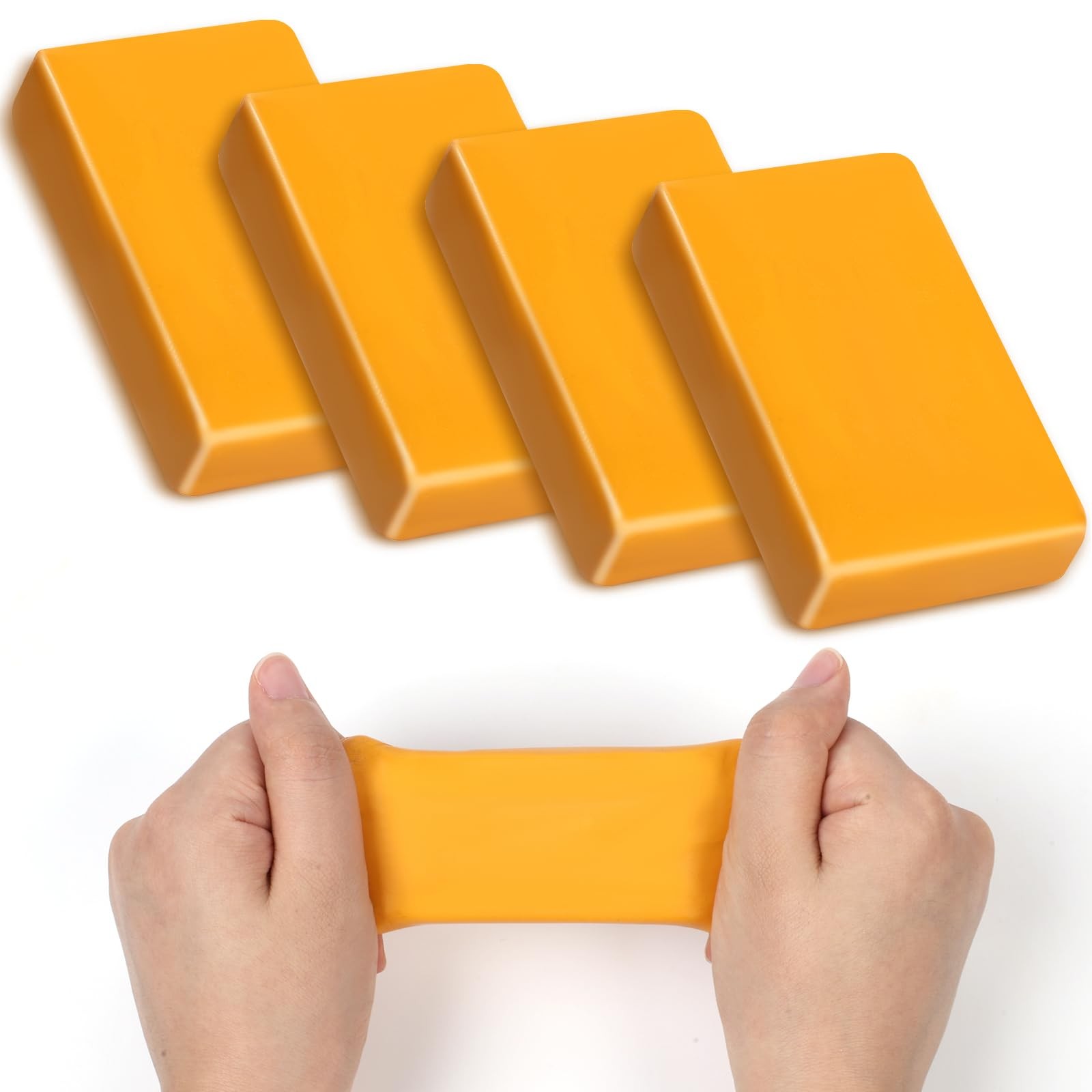 Car Clay Bar 4 Pack 400g, Premium No Scratch 4 count, 400g