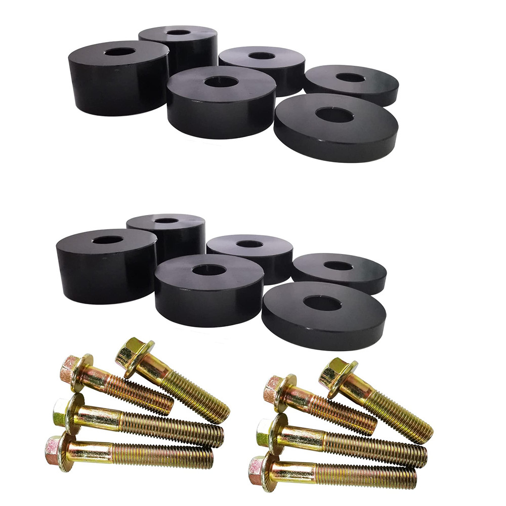 2 Sets 1/4″ to 1-1/2″ Riser Lift Seat Spacers Kit Fit Toyota Tacoma Rear of Seat