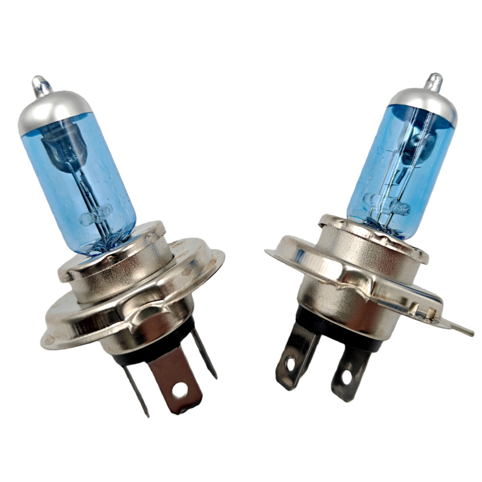 2X H4 9003 Halogen Lamps 6000K Xenon White Super Bright High Low Head Light Bulb
