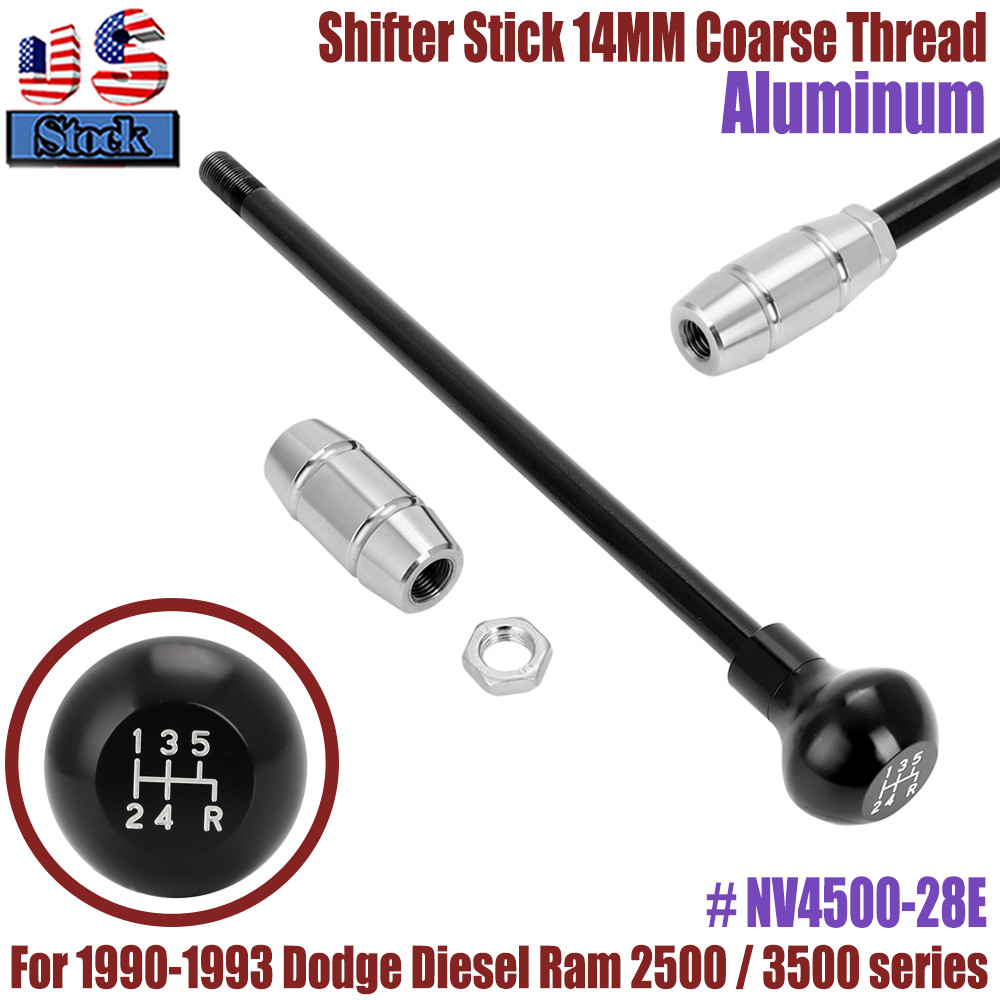 For Dodge NV4500 G360 Shifter Stick 14MM Coarse Thread, NV4500-28E, US STOCK