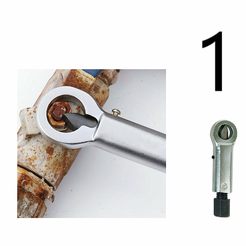 Nut Splitter Breaker 9-27mm Nut Remover Extractor Adjustable Cracker Hand Tools