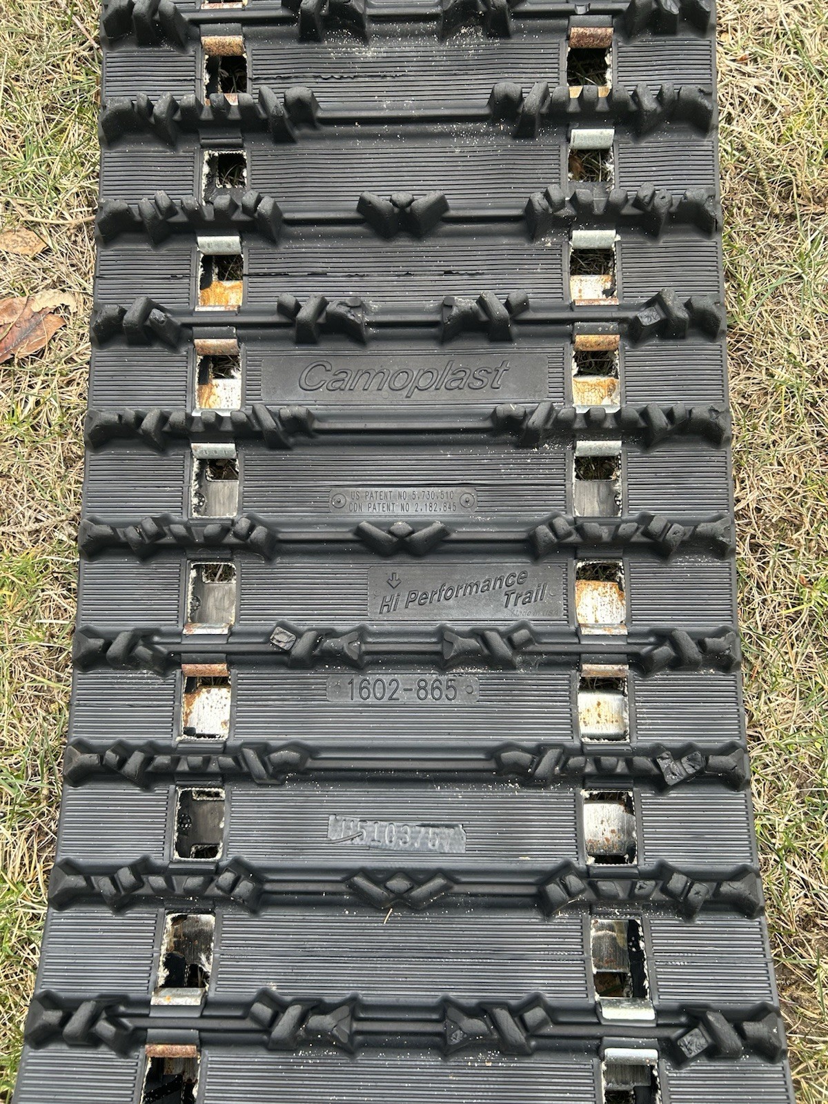 136” X 15” X 2.52 Pitch Camoplast Ripsaw 1.25”