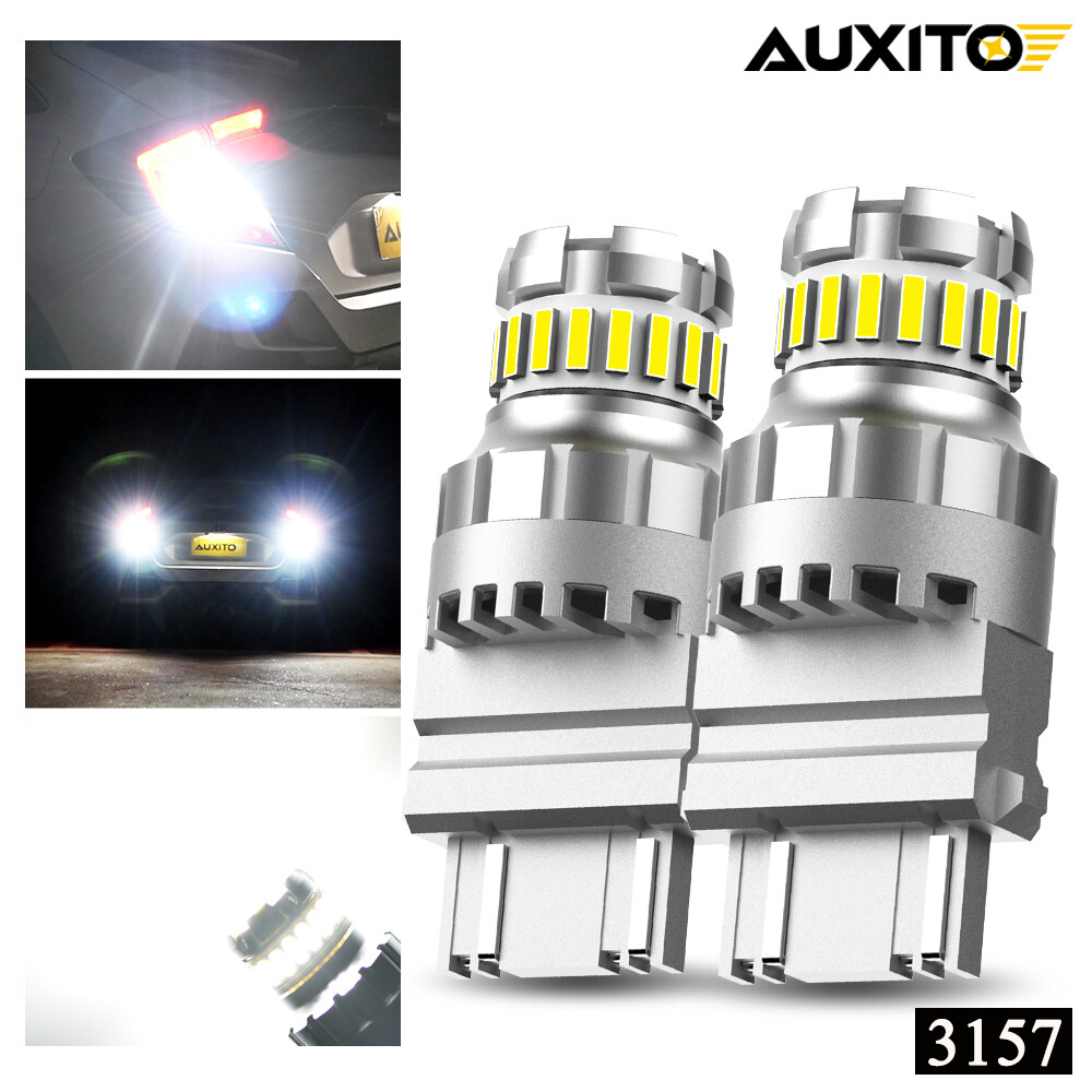 AUXITO BACKUP REVERSE 3157 LED LIGHT BULBS 6500K WHITE FOR FORD F-150 1997-2017