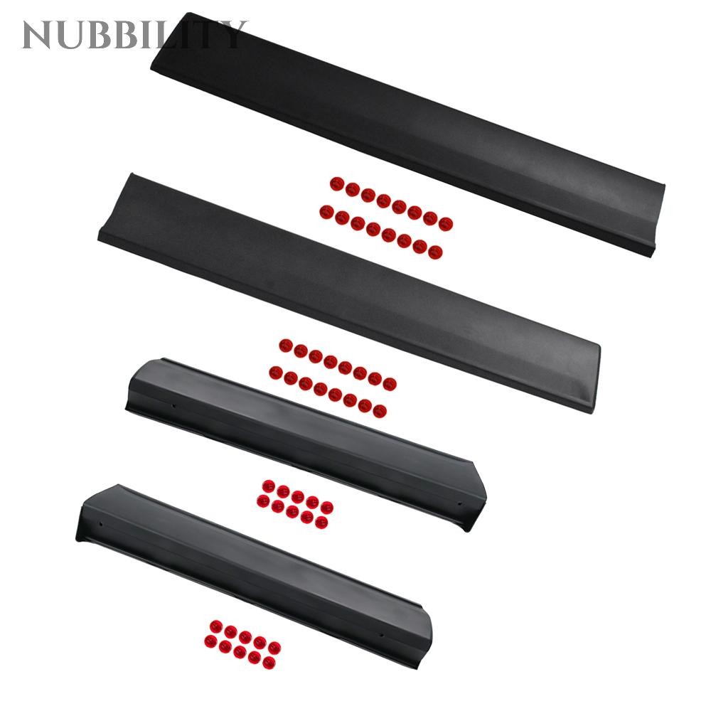 4pcs For Mazda CX-9 16-23 Pair Front Door Lower Molding LH & RH Set TK4851RA0B