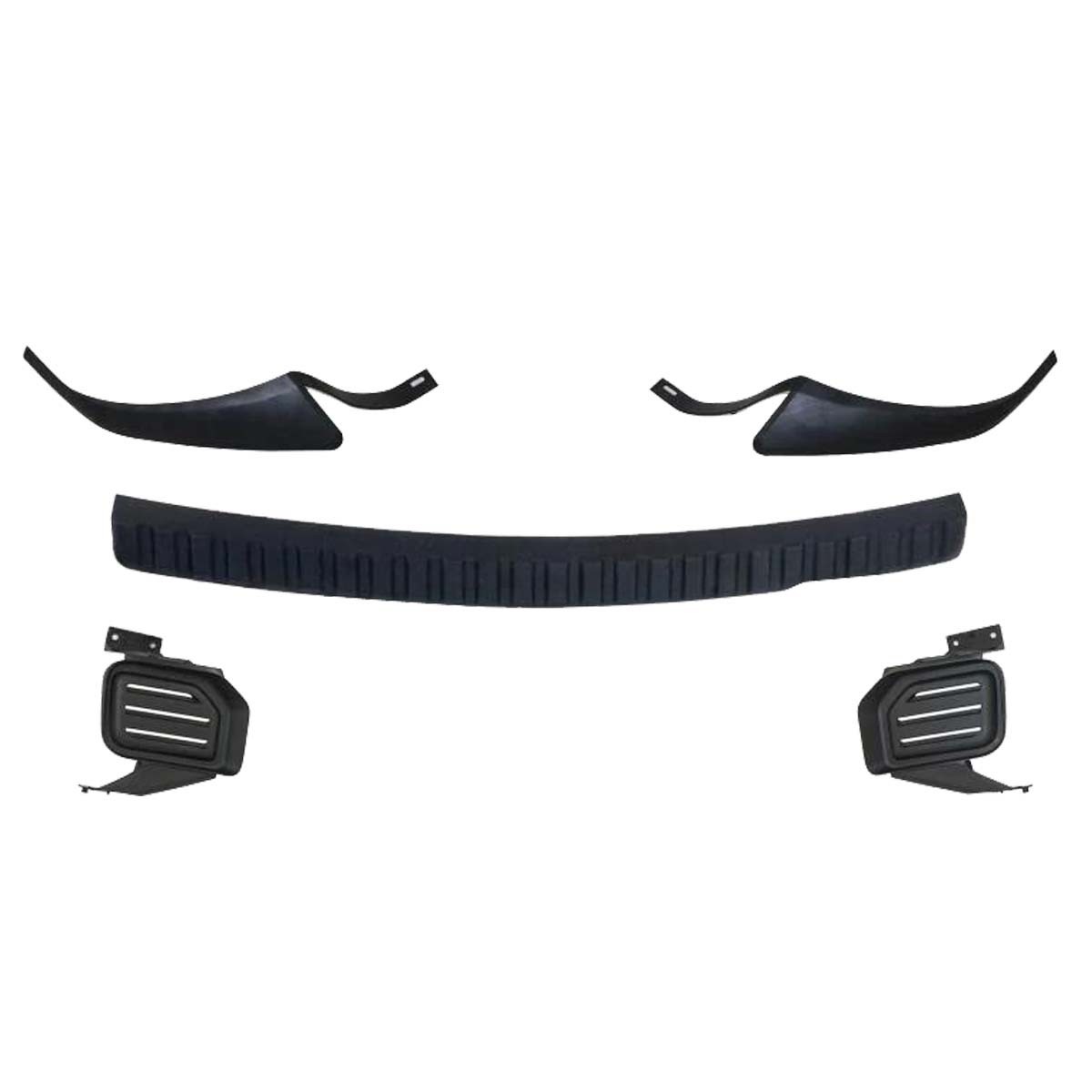 FRONT BUMPER TOP PAD MOLDING FOG LAMP BEZEL FILLER FOR F250 F350 F450 2011-2016