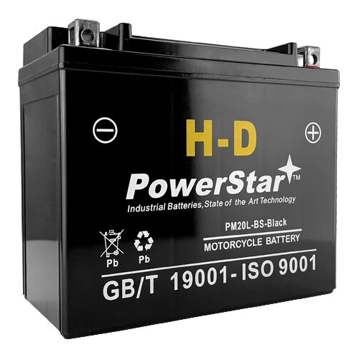 310CCA Battery YTX20L-BS for Harley Sportster Softail Dyna CVO FX Fat Bob Buell