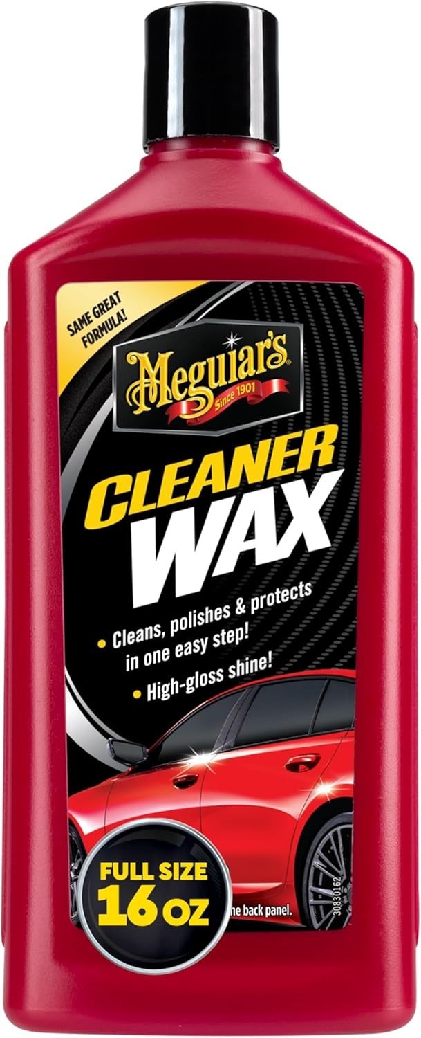 Meguiar’s Cleaner Wax – Liquid Car Wax, Cleans, Polishes and Protects Your Vehic
