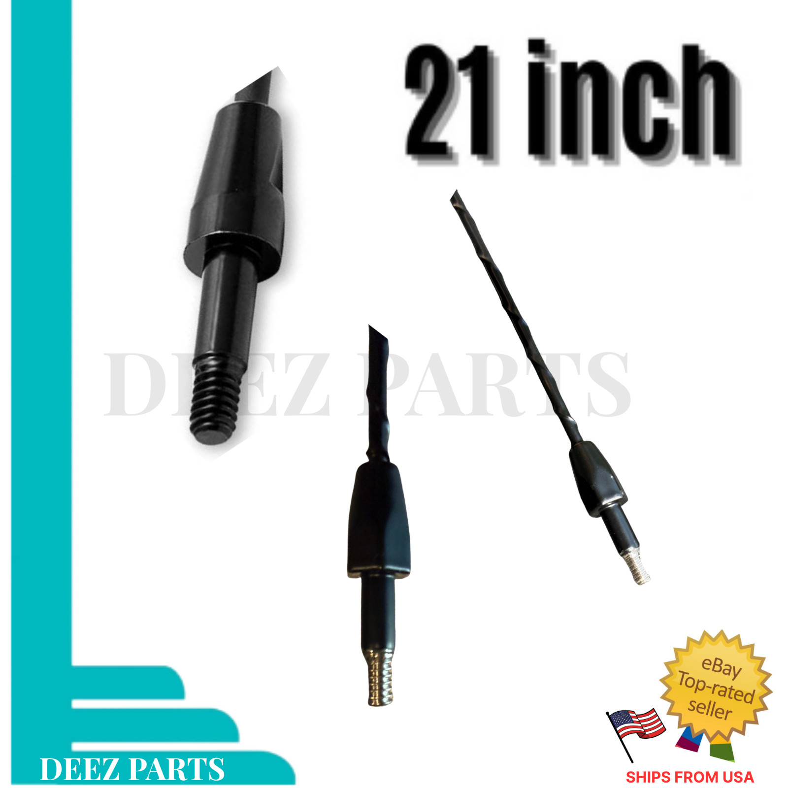 21″ Replacement Black Mast Antenna For Ford Explorer Sport Trac 2001-2010