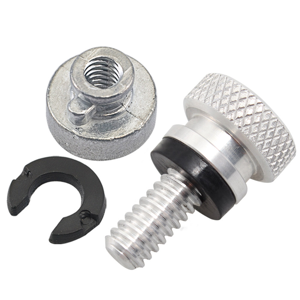 Chrome Rear Seat Bolt Fender Screw Nut Mount Kit Fit For Harley Sportster 883 xl