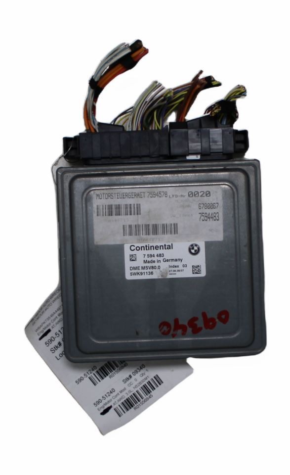 2007-2010 BMW Engine ECM Electronic Control Module Sedan 323i OEM 1556845
