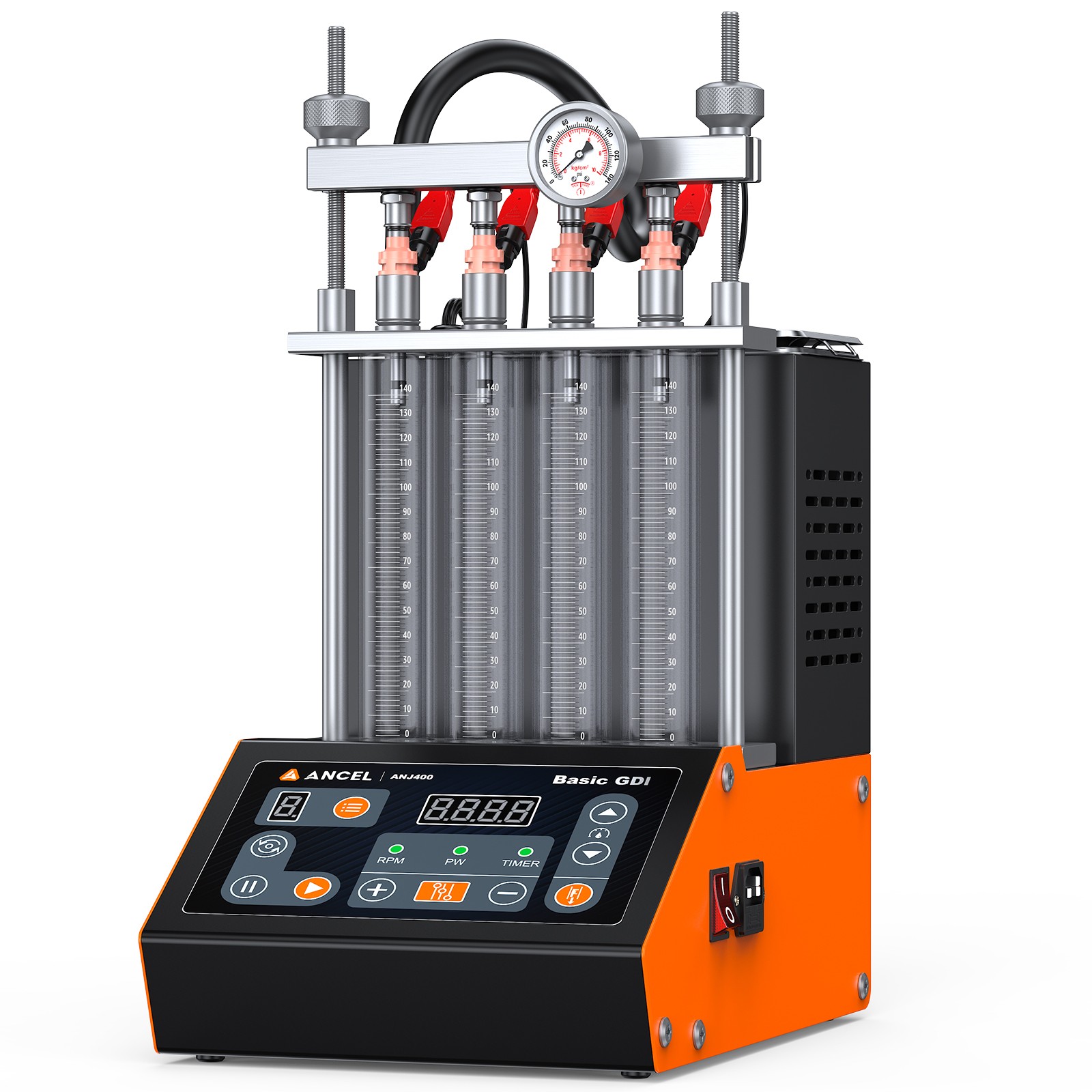ANCEL ANJ400 GDI Fuel Injector Cleaner & Tester Auto Ultrasonic Cleaning Machine